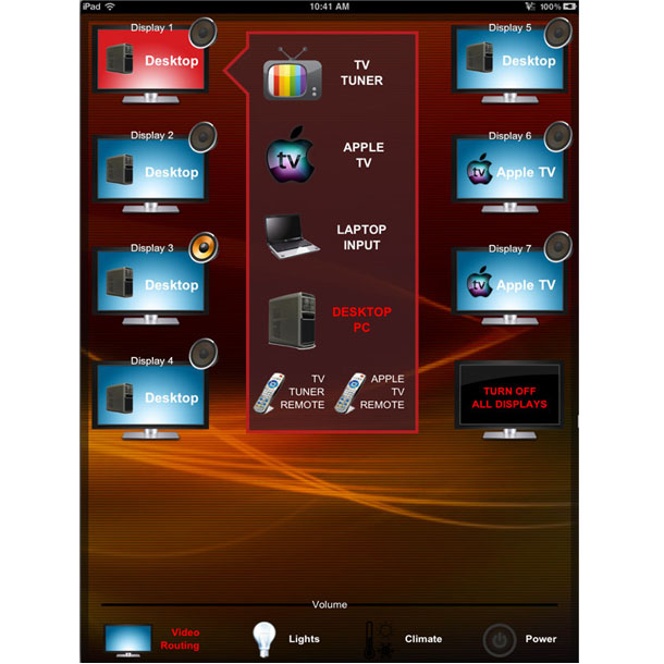 crestron xpanel ipad interface download
